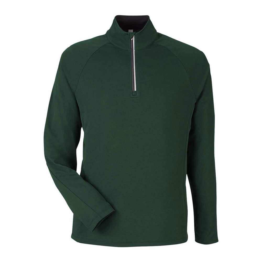 CUSTOM CORE365 MENS ORIGIN PERFORMANCE PIQUE QUARTER-ZIP PULLOVER